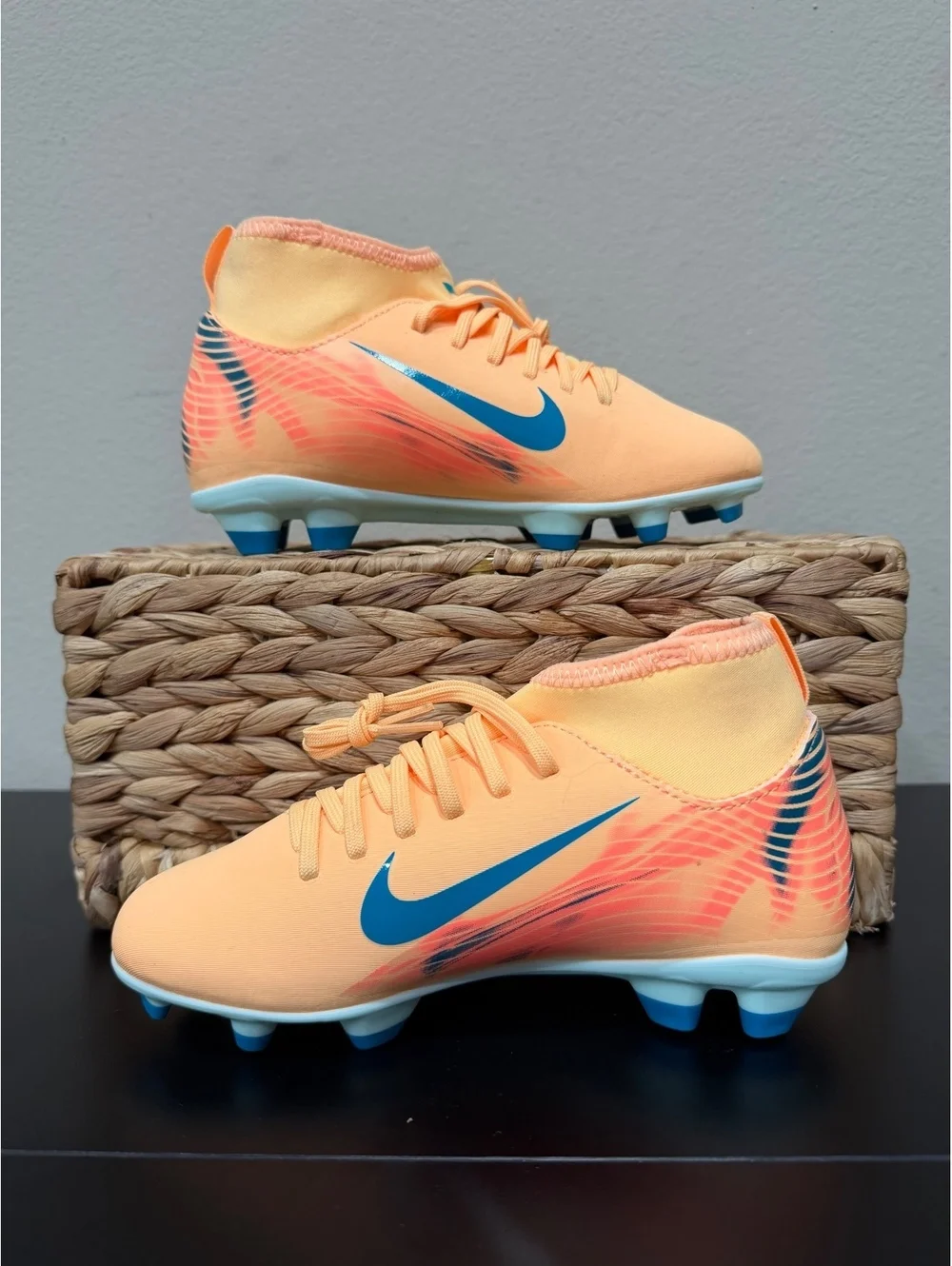 Size 1Y - Kylian Mbappé x Nike Kids Mercurial Superfly 10 Soccer Cleat